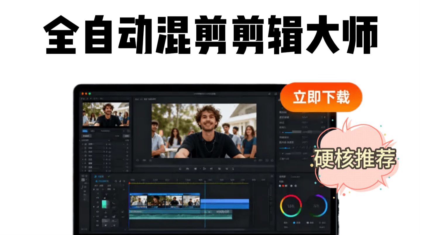 Ai批量自动剪辑助手视频批量自动剪辑软件