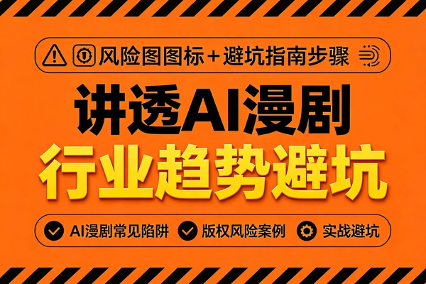 AI漫剧是否值得投入？行业趋势、避坑指南与完整创作流程
